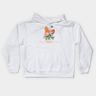 Flower Bouquet for Mother's Day Kids Hoodie